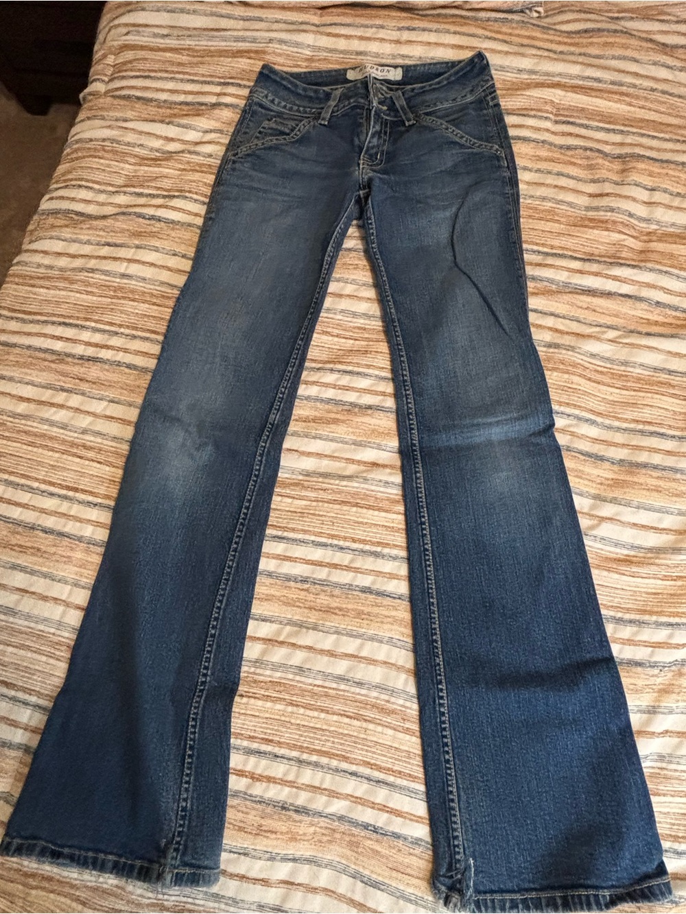Hudson Jeans Women's Dark Blue Flared Jeans